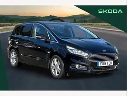 Black Used 2016 Ford S-MAX Titanium MPV | £13,850 (A bit pricey)