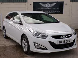 White Used 2015 Hyundai i40 Style Estate | £5,999 (Fair price)