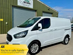 White Used 2021 Ford Transit Custom Limited Van | £14,490 (Fair price)
