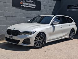 White Used 2021 BMW 320 M Sport Estate | £17,995