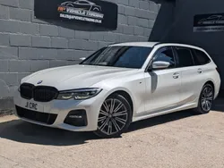White Used 2021 BMW 320 M Sport Estate | £17,995