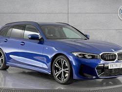 Blue Used 2024 BMW 320 M Sport Estate | £34,950 (Expensive)