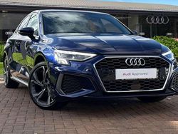 Blue Used 2023 Audi A3 S-Line Sedan | £22,490 (Fair price)