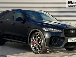 Metallic santorini black Used 2018 Jaguar F-Pace SVR SUV | £31,953 (Super price)