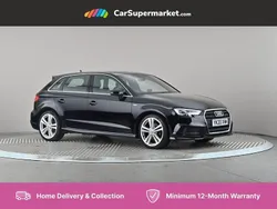 Black Used 2020 Audi A3 S-Line Hatchback | £13,997 (Good price)