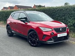 Desire red with black roof New 2025 Seat Arona Black Edition SUV | £22,890