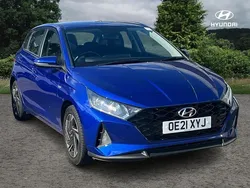 Blue Used 2021 Hyundai i20 SE Hatchback | £11,095 (Fair price)