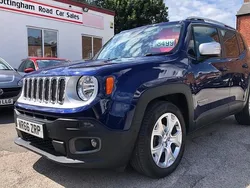 Blue Used 2016 Jeep Renegade Limited SUV | £8,499 (Fair price)