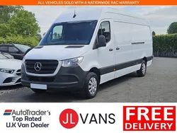 White Used 2022 Mercedes Sprinter Premium Van | £22,750 (A bit pricey)