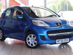 Blue Used 2009 Peugeot 107 Hatchback | £1,800 (Fair price)