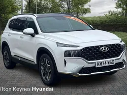 White New 2024 Hyundai Santa Fe Ultimate SUV | £41,994 (Fair price)