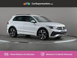 White Used 2023 VW Tiguan R-line SUV | £26,497 (Fair price)