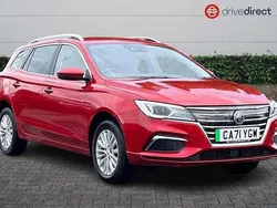 Tri coat dynamic red Used 2021 MG MG5 EV Exclusive Estate | £11,700 (Fair price)