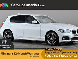 White Used 2018 BMW 118 M Sport Hatchback | £12,997 (Fair price)