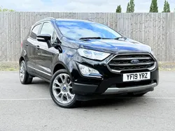 Black Used 2019 Ford Ecosport Titanium SUV | £9,495 (Fair price)