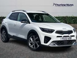White Used 2022 Kia Stonic GT-Line SUV | £15,749 (Fair price)