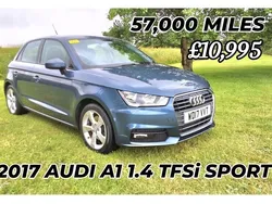Blue Used 2017 Audi A1 Sport Hatchback | £10,995 (A bit pricey)