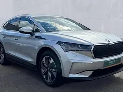 Brilliant silver Used 2024 Skoda Enyaq iV SUV | £28,913 (A bit pricey)