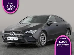 Black Used 2020 Mercedes CLA250e AMG line Sedan | £22,321 (Good price)