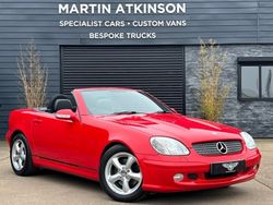 Magma red Used 2000 Mercedes SLK320 Cabriolet | £11,750