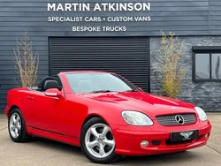 Magma red Used 2000 Mercedes SLK320 Cabriolet | £11,750