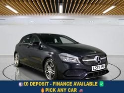 Black Used 2017 Mercedes A200 AMG line Hatchback | £11,649 (Fair price)