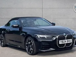 Black Used 2024 BMW 420 M Sport Cabriolet | £43,490 (Expensive)
