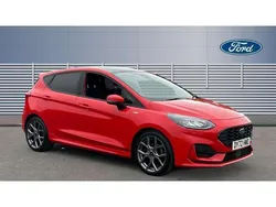 Red Used 2021 Ford Fiesta ST-Line Hatchback | £14,084 (Fair price)