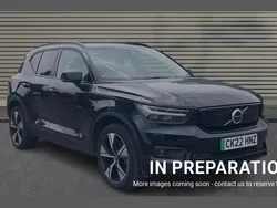 Black Used 2022 Volvo XC40 Plus SUV | £25,081 (Fair price)