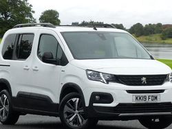 White Used 2019 Peugeot Rifter GT-line MPV | £15,299 (Fair price)
