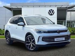 White New 2025 VW Tiguan Elegance SUV | £35,950 (Super price)