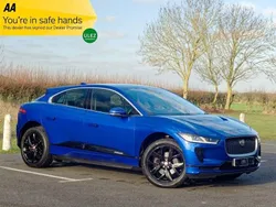 Blue Used 2019 Jaguar I-Pace SE SUV | £18,295 (Fair price)