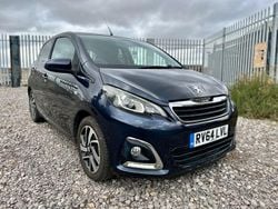 Blue Used 2014 Peugeot 108 Allure Hatchback | £3,399 (Fair price)