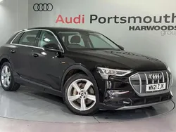 Black Used 2021 Audi e-tron Advanced SUV | £20,490 (A bit pricey)