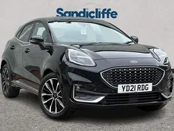 Agate black (premium paint) Used 2021 Ford Puma Gen-E Hatchback | £14,214