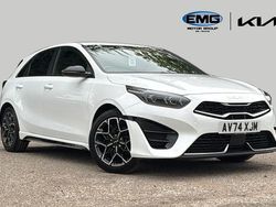 Fusion white Used 2024 Kia Ceed GT GT-Line Hatchback | £19,999