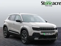 New 2025 Jeep Avenger EV Summit SUV | £24,495 (Good price)