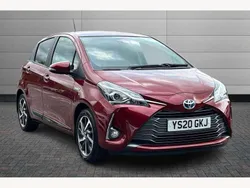 Red Used 2020 Toyota Yaris Hybrid Hatchback | £13,450 (Fair price)