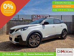 White Used 2018 Peugeot 3008 GT-line SUV | £11,940 (Fair price)