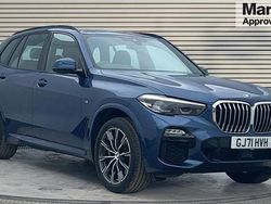 Blue Used 2021 BMW X5 M Sport SUV | £37,121 (Good price)
