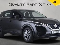Black Used 2021 Nissan Qashqai Acenta Premium SUV | £13,380 (Good price)