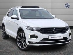 White Used 2021 VW T-Roc R-line SUV | £21,458 (Fair price)