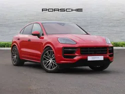 Carmine red Used 2024 Porsche Cayenne SUV | £80,995 (Expensive)