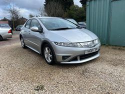 Silver Used 2008 Honda Civic SE Hatchback | £1,995 (Fair price)