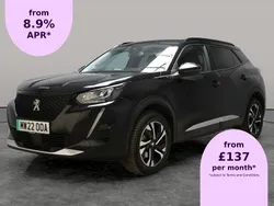Black Used 2022 Peugeot e-2008 Allure Premium SUV | £10,838 (Fair price)