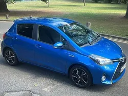 Blue Used 2016 Toyota Yaris Hybrid Design Hatchback | £9,250 (A bit pricey)