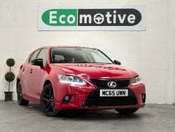 Red Used 2016 Lexus CT200h Sport Line Hatchback | £7,995 (Super price)