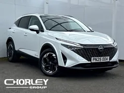 White Used 2025 Nissan Qashqai N-Connecta SUV | £29,110 (Fair price)