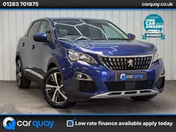 Blue Used 2017 Peugeot 3008 Allure SUV | £7,495