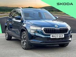 Blue Used 2022 Skoda Karoq SE L SUV | £18,877 (Fair price)